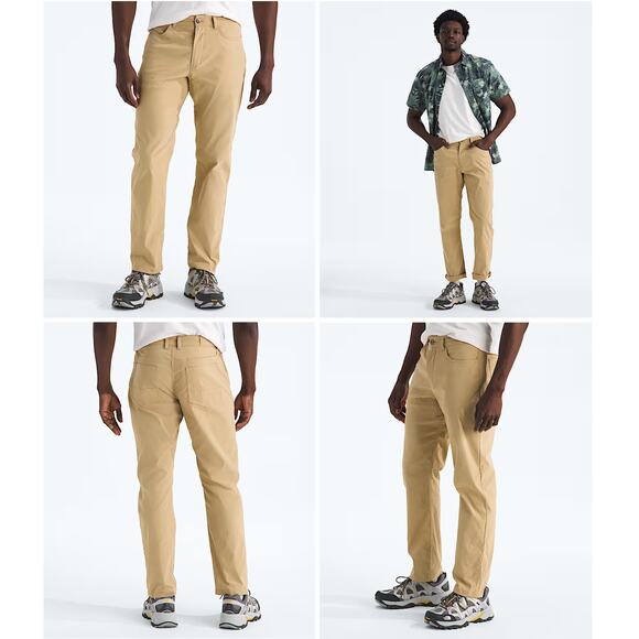 The North Face Men’s Sprag 5-Pocket Pants, Khaki Sandstone, Size 38 Regular, EUC - Picture 3 of 8